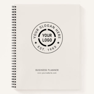 Cuaderno Personalizado de marfil - Marca comercial