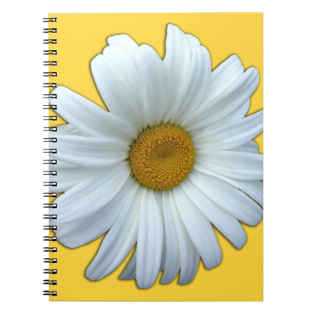 Cuaderno personalizado de margaritas Diario de flo (Frente)