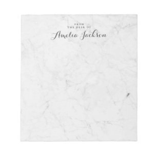 Cuaderno Personalizado de Mármol Papelería