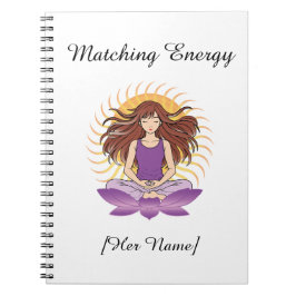 Cuaderno personalizado de mindfulness para ella | 