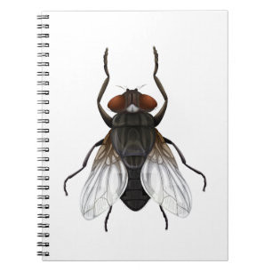 Cuaderno personalizado de mosca doméstica