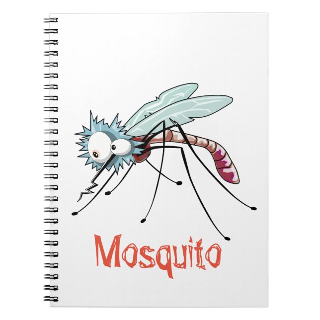 Cuaderno Personalizado de mosquitos (Frente)