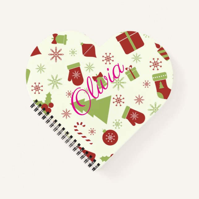 Cuaderno Personalizado de Navidad (Anverso)