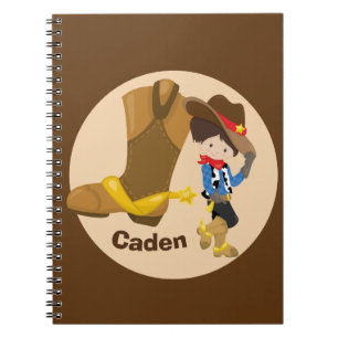 Cuaderno Personalizado de niño de vaca