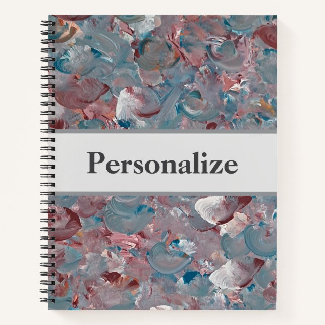 Cuaderno Personalizado de Paisaje Marino (Anverso)