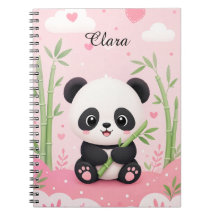 Cuaderno Personalizado de Panda