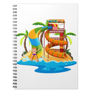 Cuaderno Personalizado de parque acuático