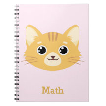 Cuaderno Personalizado de Patrón de Gato