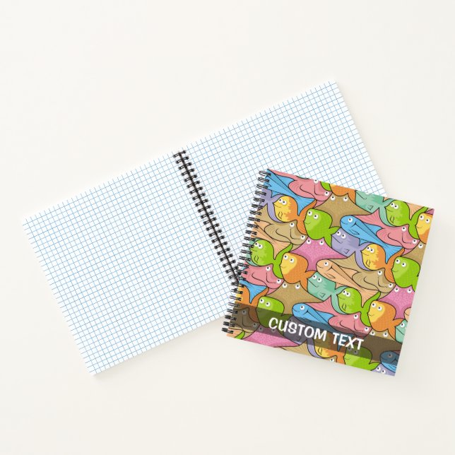 Cuaderno Personalizado de pescado (Interior)