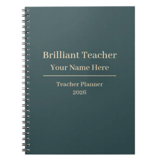 Cuaderno Personalizado de Planificación para Maest
