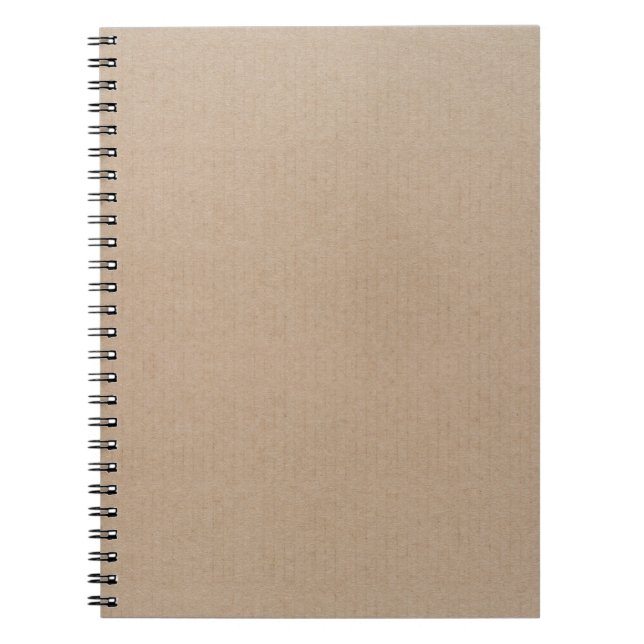 Cuaderno Personalizado de plantilla de papel en blanco de K (Frente)