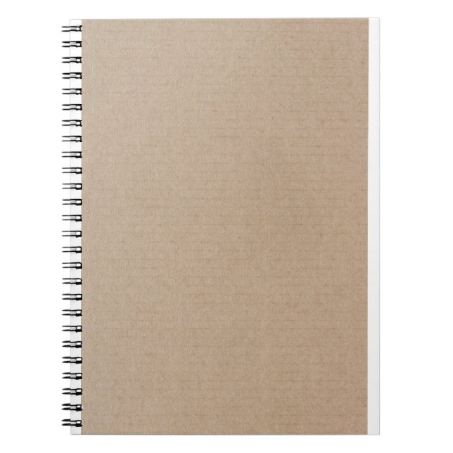 Cuaderno Personalizado de plantilla de papel en blanco de K (Frente)