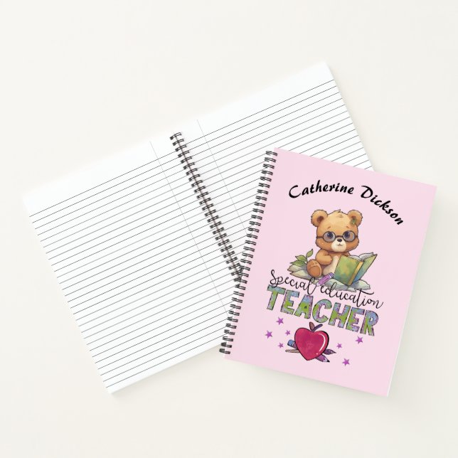 Cuaderno Personalizado de profesores especiales (Interior)