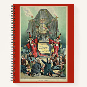 Cuaderno personalizado De Punch De 1896 "El Gran Desconocid