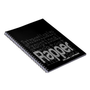 Cuaderno Personalizado de Rapper Extraordinaire