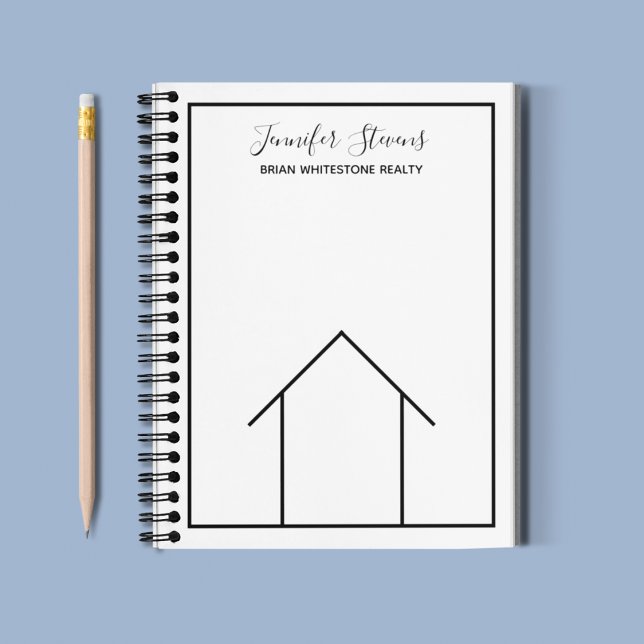 Cuaderno Personalizado de Real Estate Company Realtor Profe (Subido por el creador)