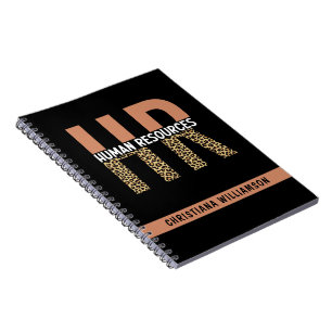 Cuaderno Personalizado de Recursos Humanos Leopard Imprimir