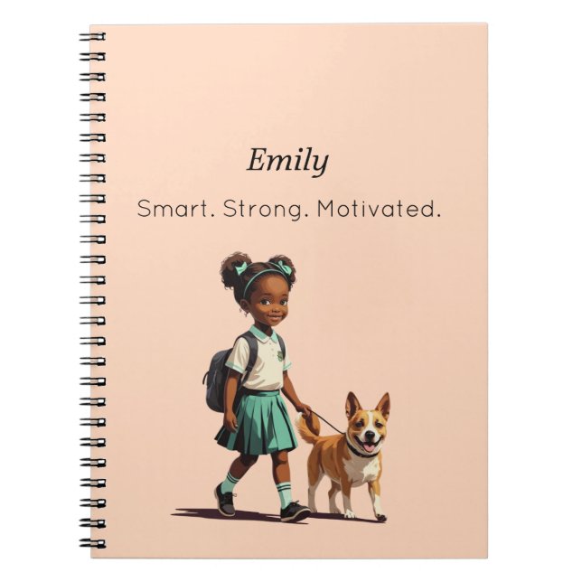 Cuaderno Personalizado de Regreso a Clases (Frente)