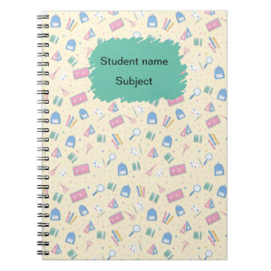Cuaderno Personalizado de Regreso a Clases   Nombr