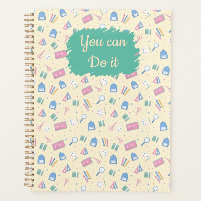 Cuaderno Personalizado de Regreso a Clases | Nombr (Anverso)
