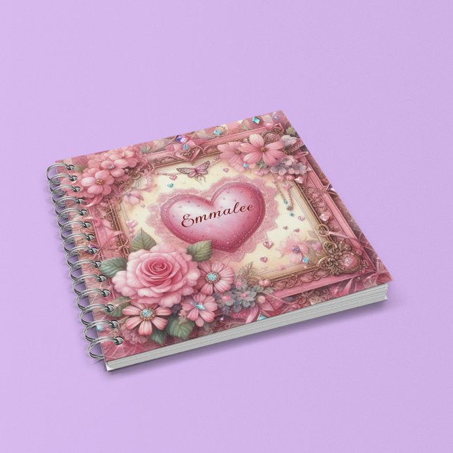 Cuaderno Personalizado de San Valentín Vintage (Subido por el creador)