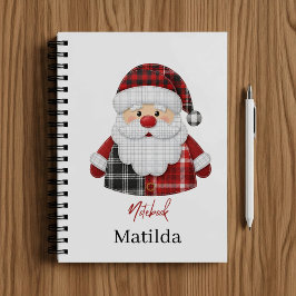 Cuaderno personalizado de Santa