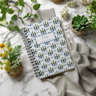 Cuaderno Personalizado de Topiaria Chinoiserie