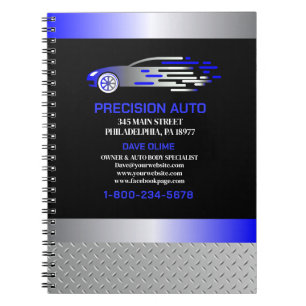 Cuaderno Personalizado de trabajo de cuerpo automático Coll