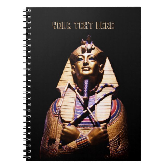 Cuaderno personalizado de Tutankhamun (Frente)