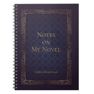 Cuaderno Personalizado de un escritor elegante