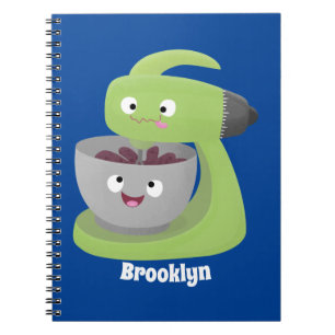 Cuaderno Personalizado de utensilios de cocina para mezclad