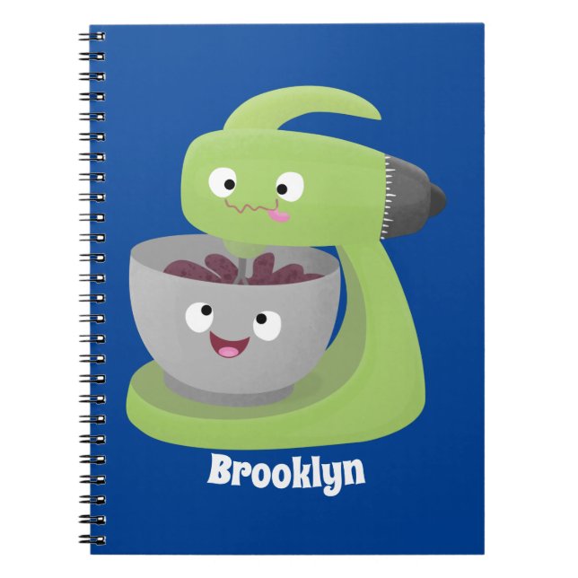 Cuaderno Personalizado de utensilios de cocina para mezclad (Frente)
