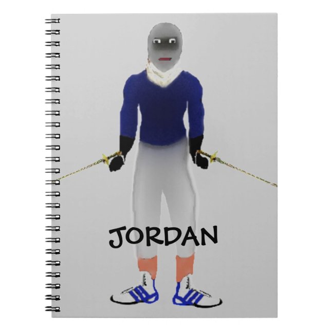 Cuaderno Personalizado de vallado personalizado (Frente)