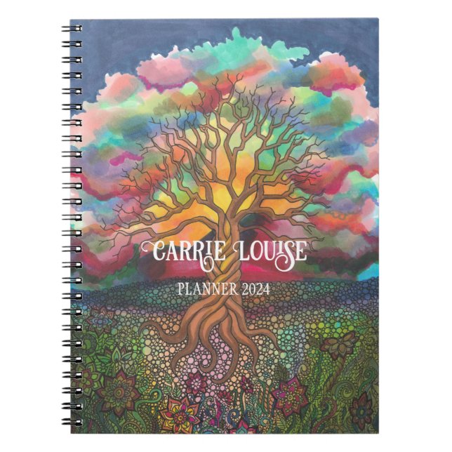 Cuaderno Personalizado del Árbol de la Vida (Frente)