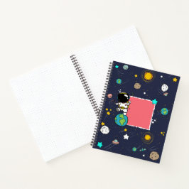 Cuaderno Personalizado del espacio ultraterrestre astronaut