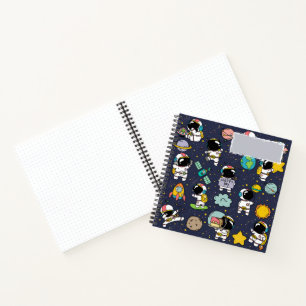 Cuaderno Personalizado del espacio ultraterrestre astronaut