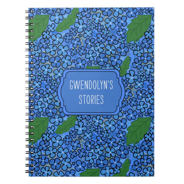 Cuaderno personalizado del estudiante con patrón f (Frente)