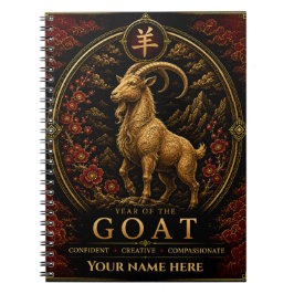 Cuaderno Personalizado del Zodiaco del Año de la C
