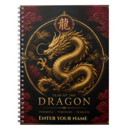 Cuaderno personalizado del zodíaco del año del Dra