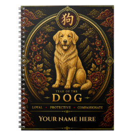 Cuaderno personalizado del zodíaco del año del per