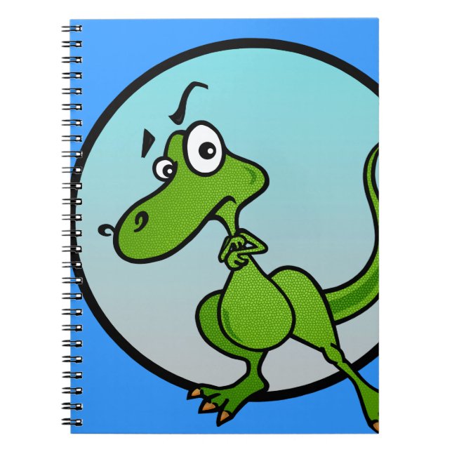 Cuaderno Personalizado DINOSAUR NOTEBOOK ESPIRAL (Frente)