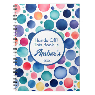 Cuaderno Personalizado – Diseño de Círculos Multic