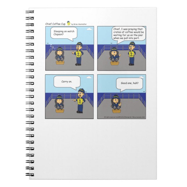 Cuaderno Personalizado divertido (Frente)
