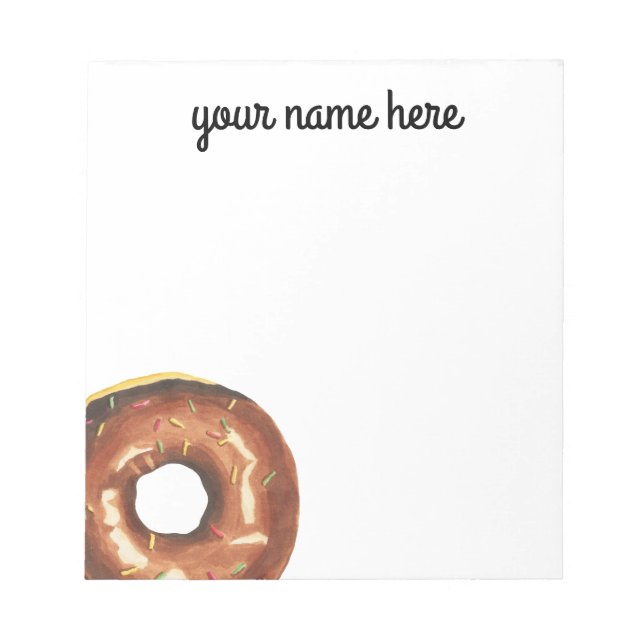 Cuaderno Personalizado Donut (Frente)