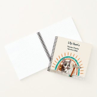 Cuaderno Personalizado educada Bulldog francés de vuelta a 
