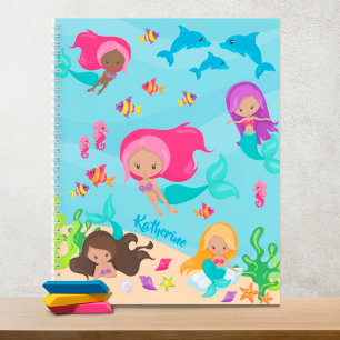 Cuaderno Personalizado educada sirvienta Niña Pequeña Debaj