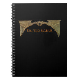 Cuaderno Personalizado el ojo volador de ciencia ficción