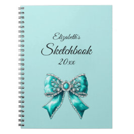 Cuaderno Personalizado Elegante con Lazo