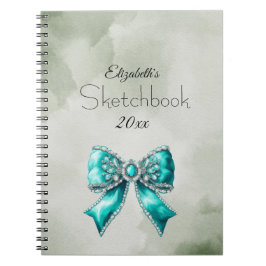 Cuaderno Personalizado Elegante con Lazo