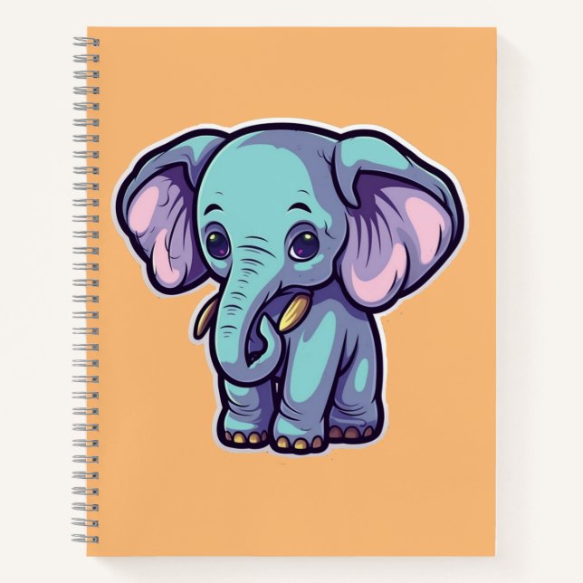 CUADERNO PERSONALIZADO ELEPHANT (Anverso)